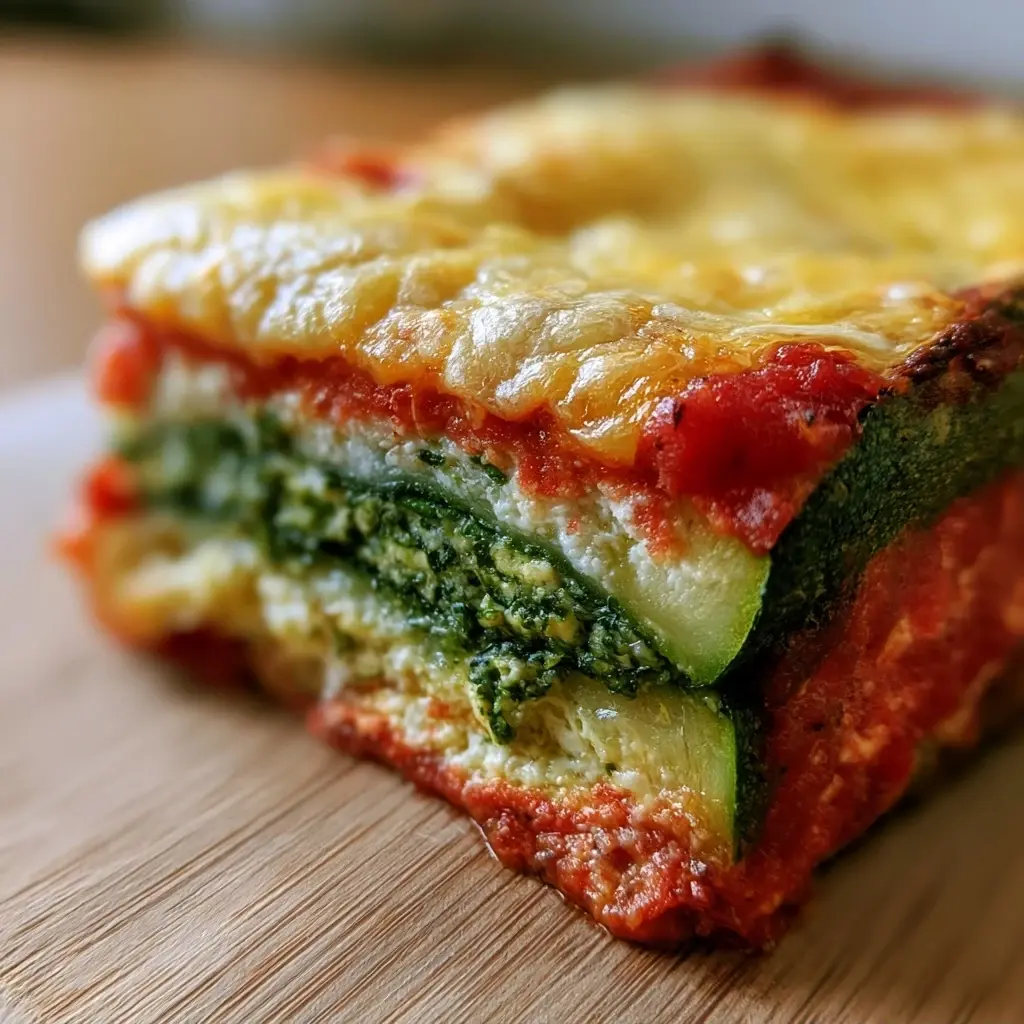 Zucchini Cottage Cheese Lasagne