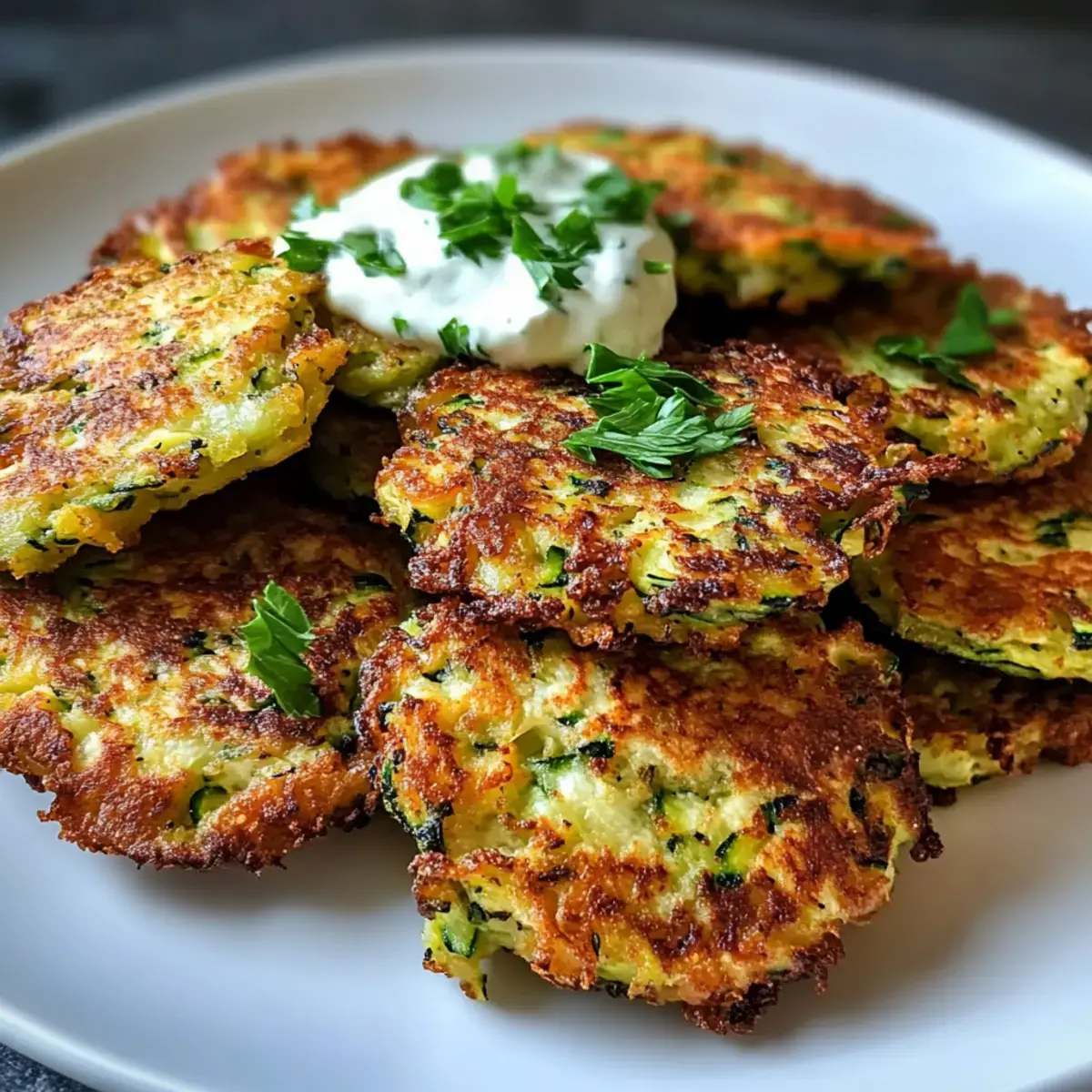 Zucchini-Puffer