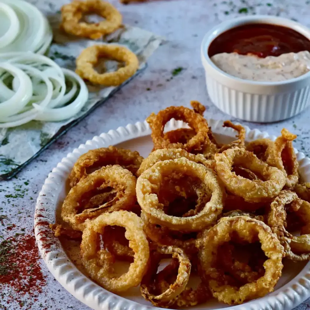 Zwiebelringe Rezept