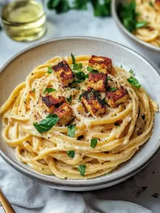 Cremige vegane Carbonara