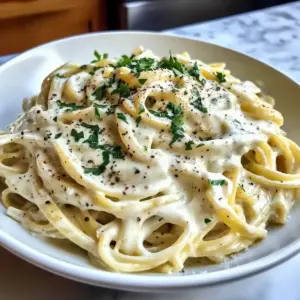 Gesunde Hochproteine Alfredo Sauce