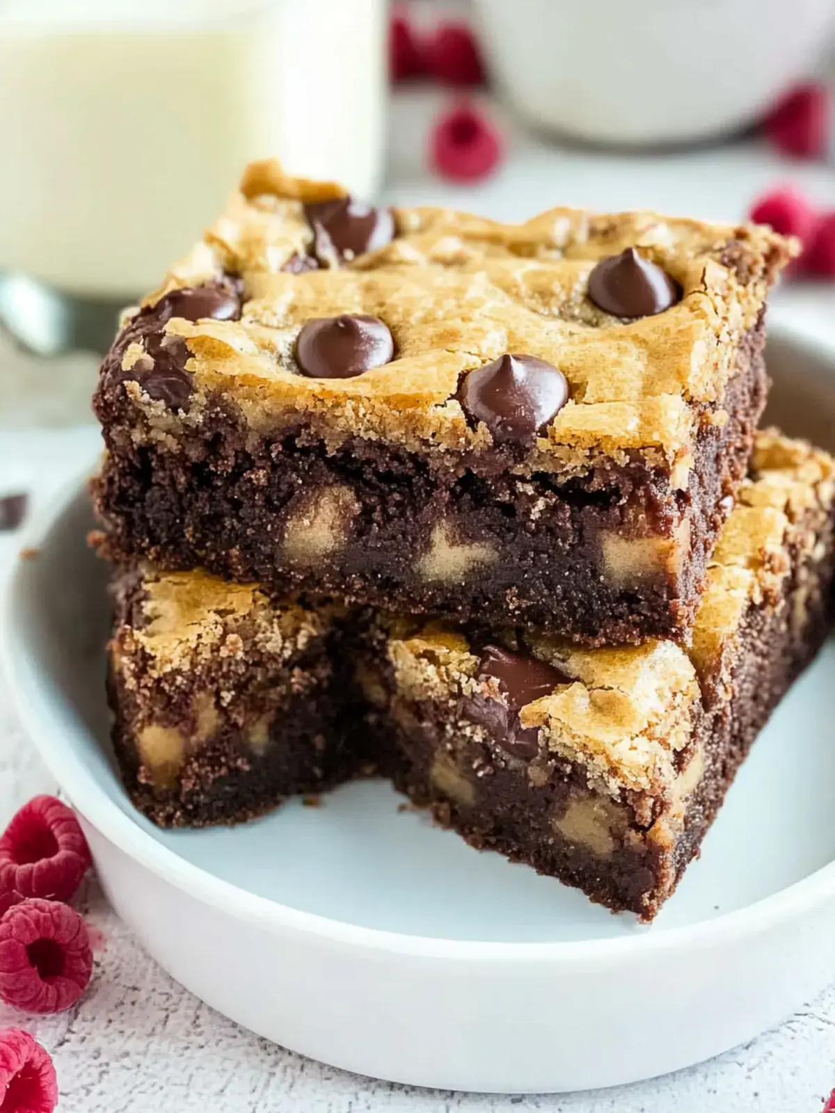 glutenfreie Brookies
