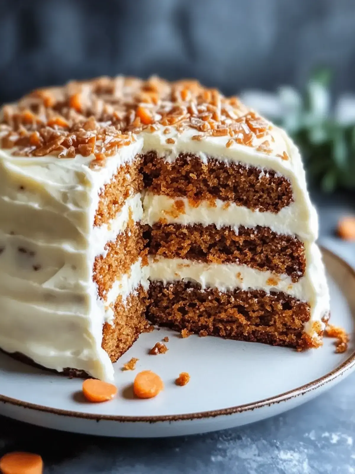 glutenfreier Karottenkuchen