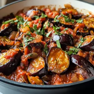 Langsam gegartes Auberginen-Gericht à la Gordon Ramsay