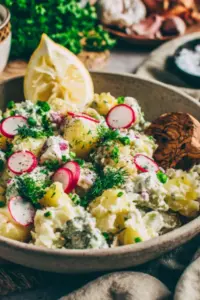 Cremiger veganer Kartoffelsalat